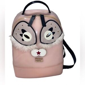 Furla RARE Candy Ginger Women's Backpack/crossbody  Pink Chiaro PVC, rose